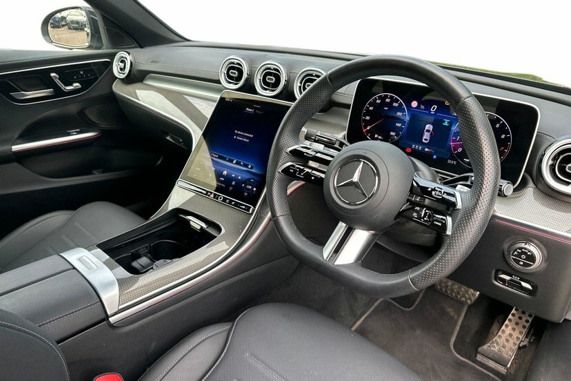 Mercedes-Benz C Class C200h Mhev Amg Line Saloon Black #5