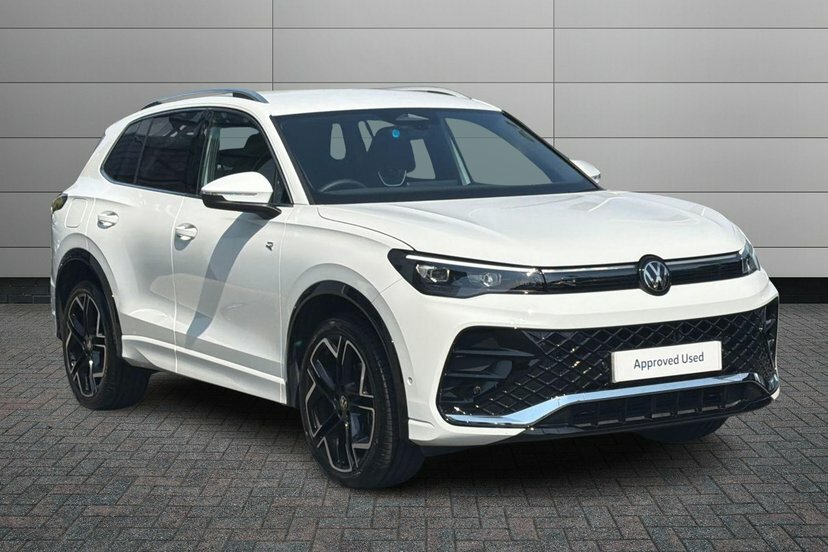 Volkswagen Tiguan 1.5 Etsi Mhev R-line Suv Hybrid Dsg 15 White