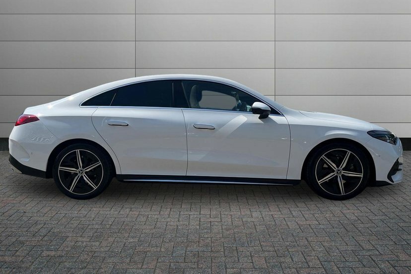 Mercedes-Benz CLA Class Cla180h Hybrid Amg Line Executive Saloon White #3
