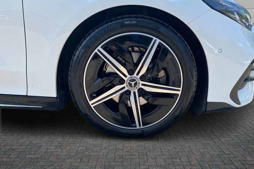 Mercedes-Benz CLA Class Cla180h Hybrid Amg Line Executive Saloon White #4