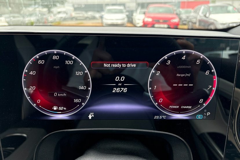 Mercedes-Benz CLA Class Cla180h Hybrid Amg Line Premium Saloon KO75FYU Black #6