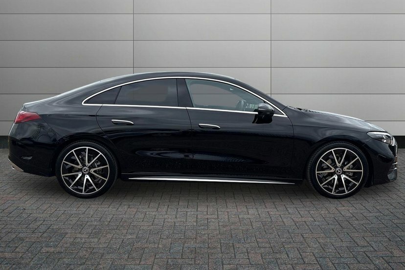 Mercedes-Benz CLA Class Cla180h Hybrid Amg Line Premium Saloon KO75FYU Black #3