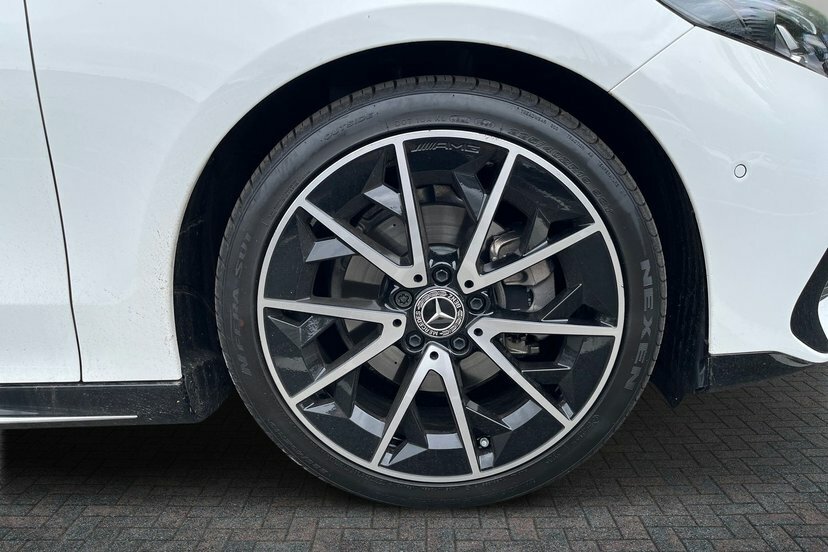 Mercedes-Benz CLA Class 1.5 Cla180h Hybrid Amg Line Premium Saloon P KO75GDV White #4