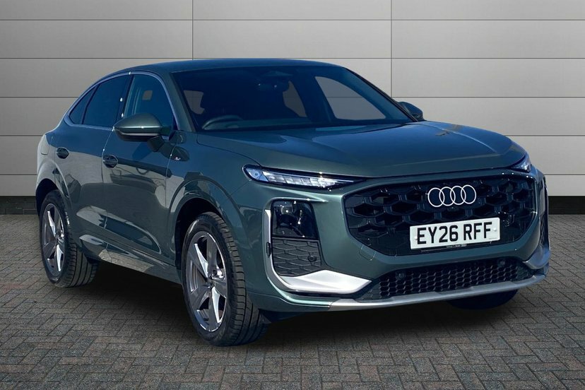 Audi Q3 1.5 Tfsi S Line Sportback S Tronic 150 Green