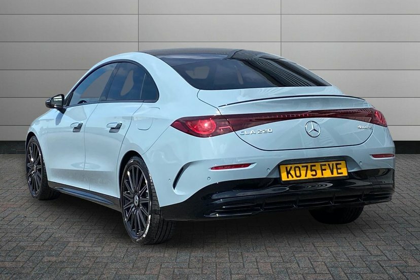 Mercedes-Benz CLA Class Cla220h Hybrid Amg Line Premium Plus Saloon Blue #2