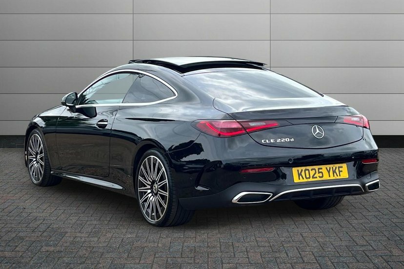 Mercedes-Benz CLE Class Cle220dh Mhev Amg Line Premium Plus Coupe Black #2