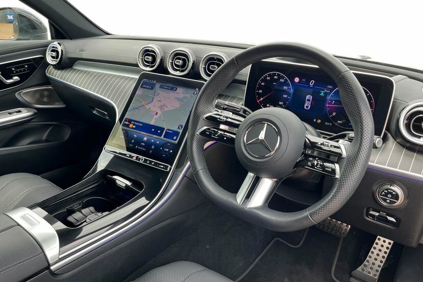 Mercedes-Benz CLE Class Cle220dh Mhev Amg Line Premium Plus Coupe Black #5