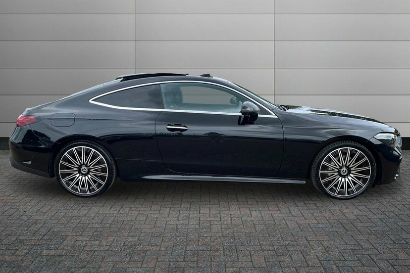 Mercedes-Benz CLE Class Cle220dh Mhev Amg Line Premium Plus Coupe Black #3