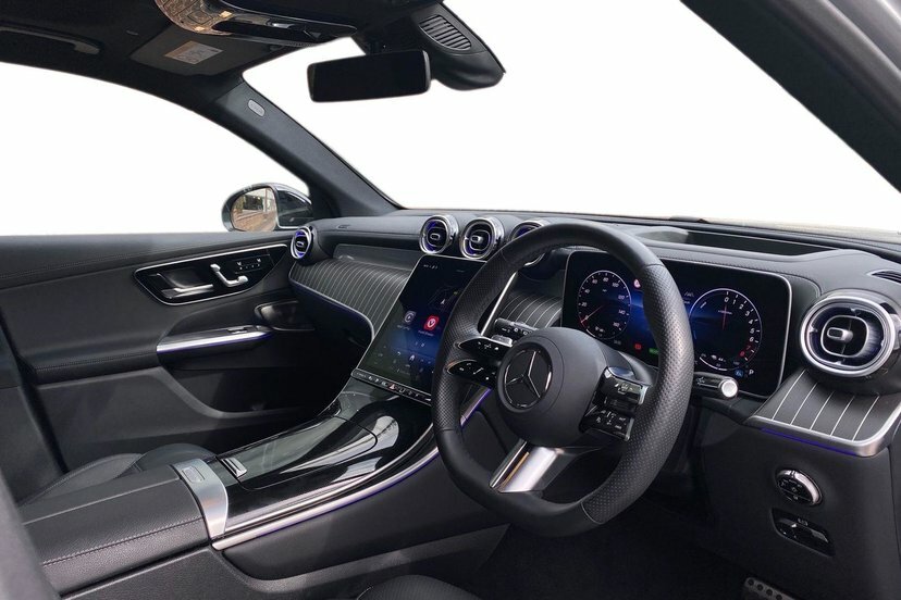 Mercedes-Benz GLC Class 2.0 Glc300e 31.2Kwh Amg Line Premium Plus Suv KP75OFL Silver #5