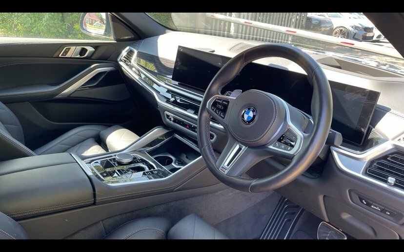 BMW X6 X6 M60i Xdrive Black #6
