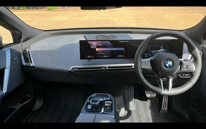 BMW iX Ix Xdrive45 M Sport Silver #4