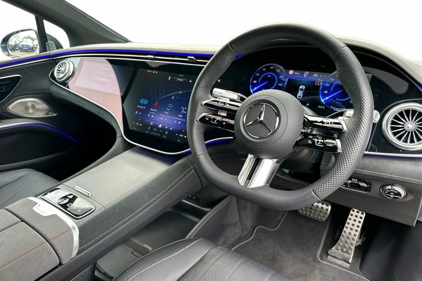 Mercedes-Benz EQS Eqs 450 118Kwh Amg Line Premium Plus Saloon Black #5