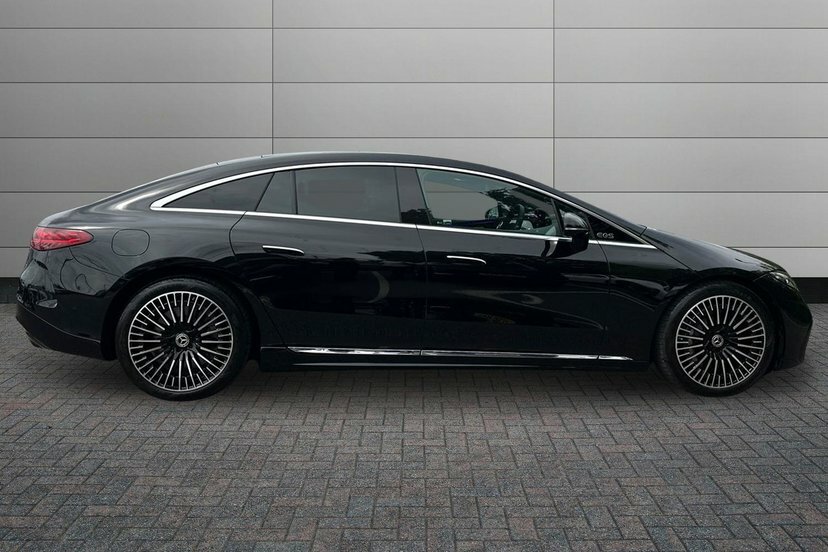 Mercedes-Benz EQS Eqs 450 118Kwh Amg Line Premium Plus Saloon Black #3