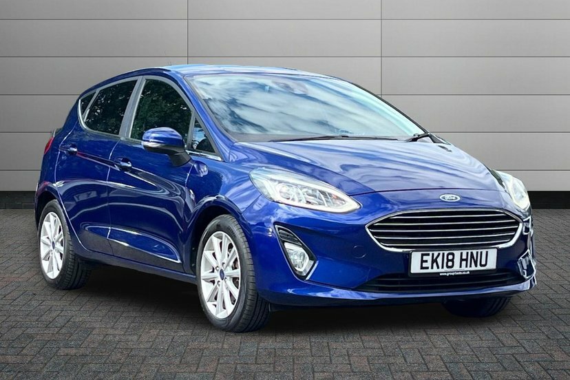 Ford Fiesta 1.0T Ecoboost Titanium Hatchback Blue