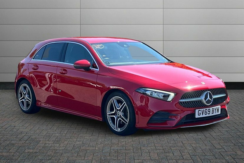 Mercedes-Benz A Class 1.3 A180 Amg Line Executive Hatchback Red