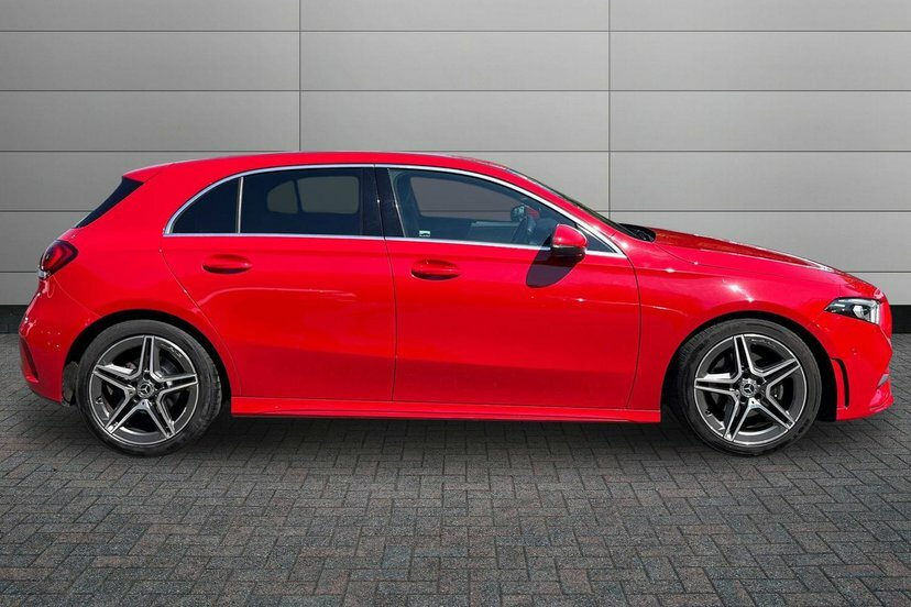 Mercedes-Benz A Class 1.3 A180 Amg Line Executive Hatchback GV69BYW Red #3