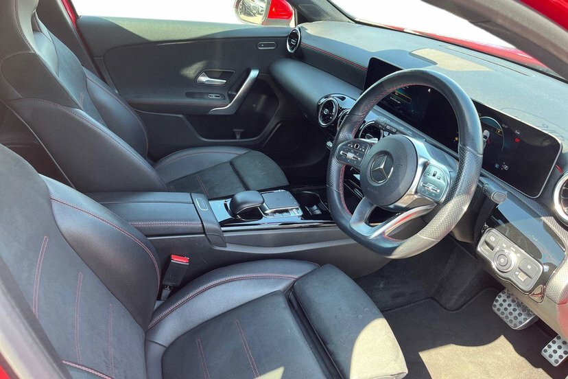 Mercedes-Benz A Class 1.3 A180 Amg Line Executive Hatchback GV69BYW Red #5