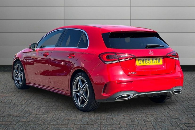 Mercedes-Benz A Class 1.3 A180 Amg Line Executive Hatchback GV69BYW Red #2