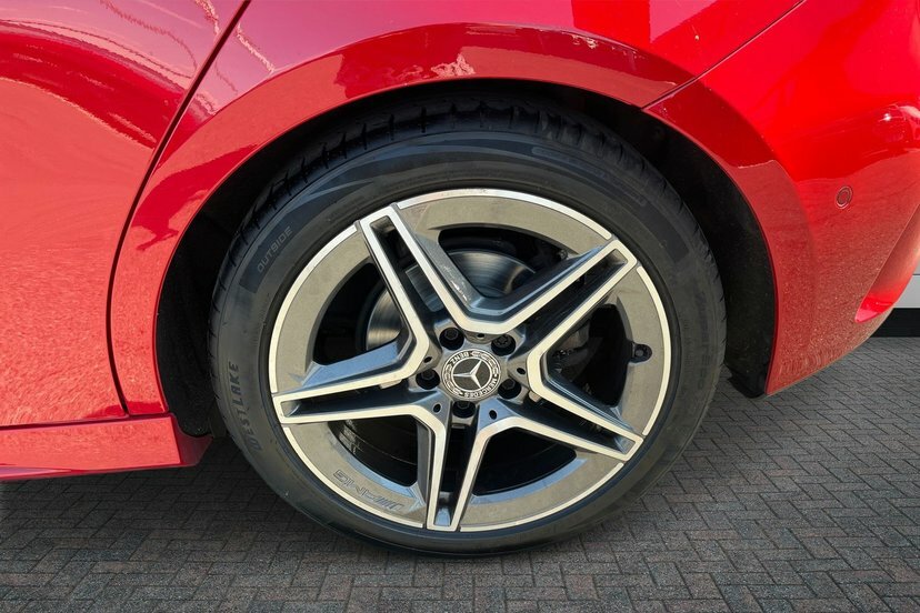 Mercedes-Benz A Class 1.3 A180 Amg Line Executive Hatchback GV69BYW Red #4