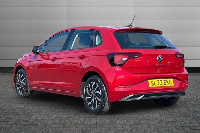 Volkswagen Polo 1.0 Tsi Life Hatchback 95 Ps SL73EKU Red #3