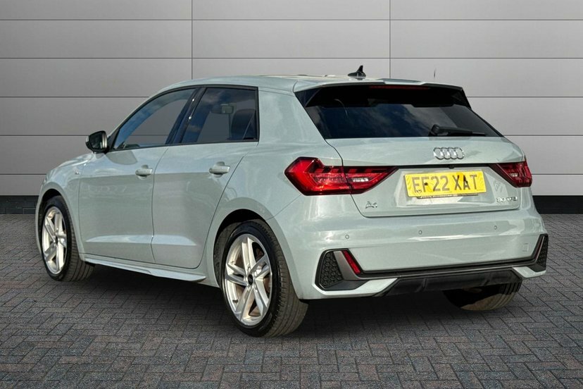 Audi A1 1.0 Tfsi 30 S Line Sportback S Tronic EF22XAT Grey #3
