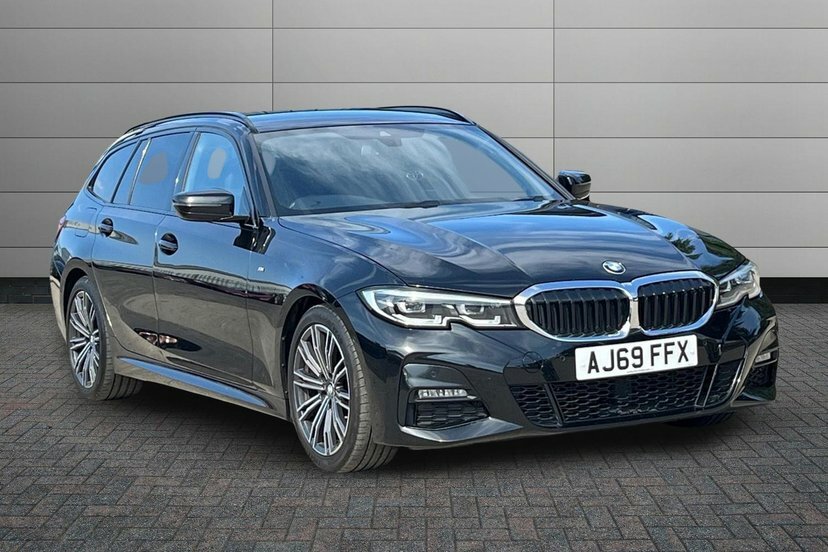 BMW 3 Series 2.0 320D M Sport Touring 190 Ps Black