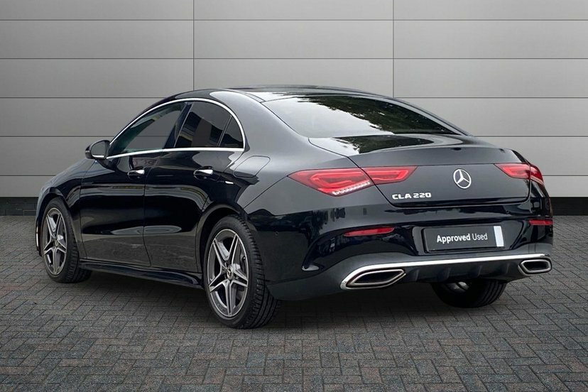 Mercedes-Benz CLA Class 2.0 Cla220 Amg Line Premium Coupe 7G- WX69UZJ Black #2