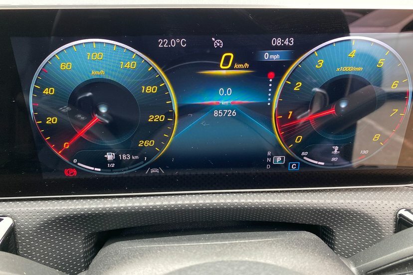 Mercedes-Benz CLA Class 2.0 Cla220 Amg Line Premium Coupe 7G- WX69UZJ Black #6