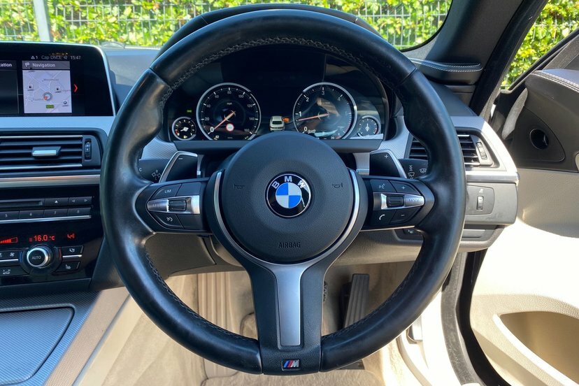 BMW 6 Series Gran Coupe 3.0 640D M Sport Gran Coupe 309 Bhp Black #17