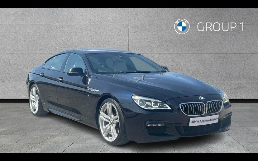 BMW 6 Series Gran Coupe 640D M Sport Gran Coupe Black