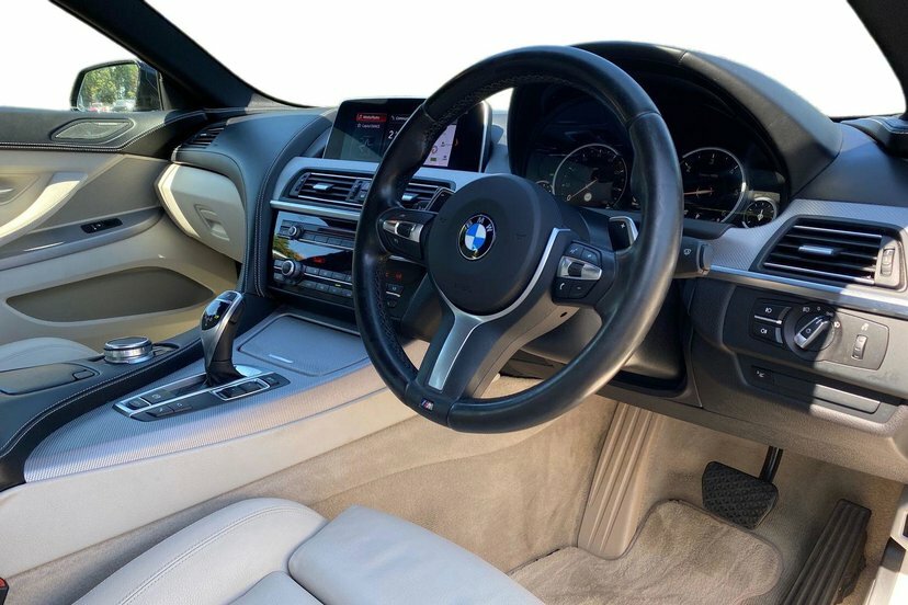 BMW 6 Series Gran Coupe 3.0 640D M Sport Saloon 313 Ps Black #6