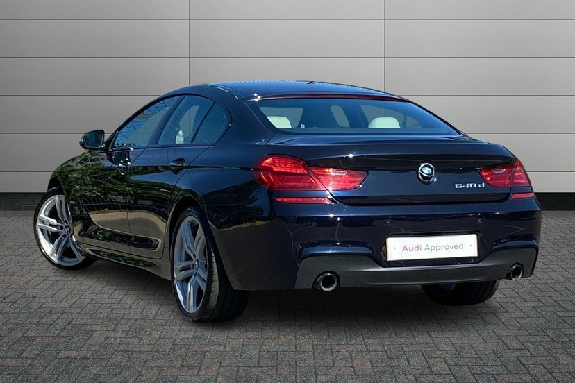 BMW 6 Series Gran Coupe 3.0 640D M Sport Saloon 313 Ps Black #3