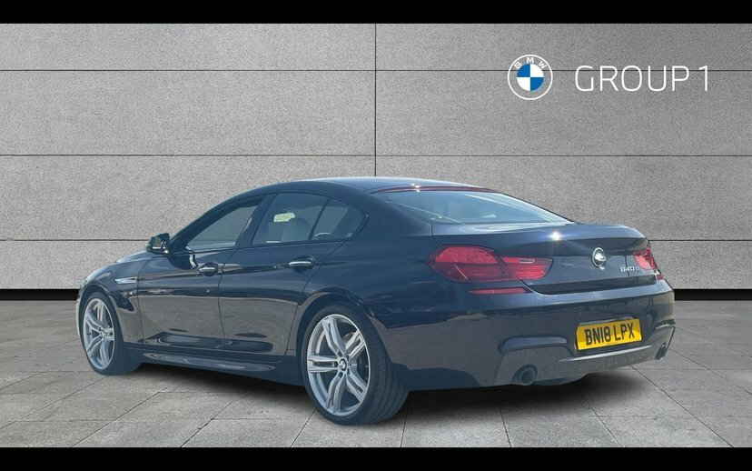BMW 6 Series Gran Coupe 640D M Sport Gran Coupe BN18LPX Black #2