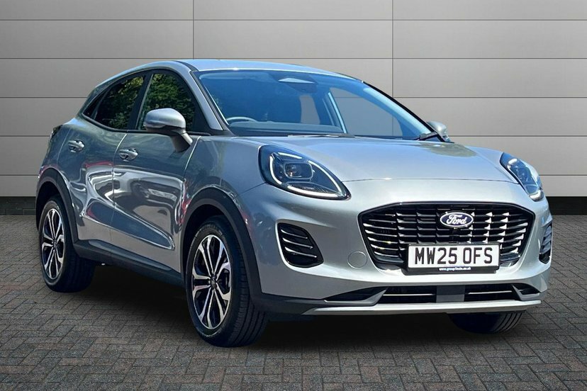Ford Puma 1.0T Ecoboost Mhev Titanium Suv Hybrid Silver