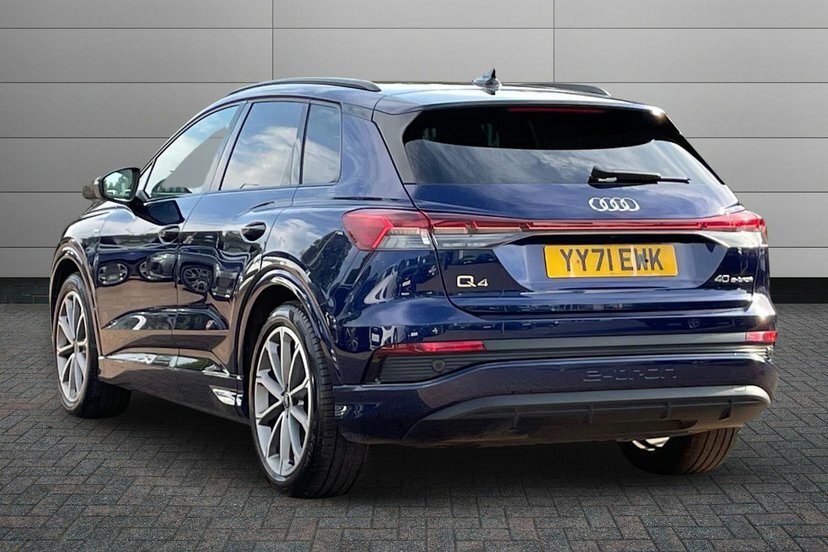 Audi Q4 E Tron 40 Edition 1 Suv 82Kwh 204 Ps YY71EWK Blue #3