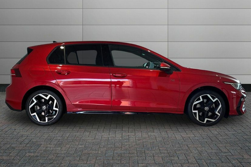 Volkswagen Golf 1.5 Tsi R-line Hatchback 150 Ps EX74LGG Red #4