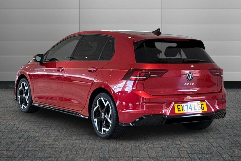 Volkswagen Golf 1.5 Tsi R-line Hatchback 150 Ps EX74LGG Red #3