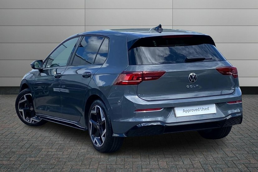 Volkswagen Golf 1.5 Tsi R-line Hatchback 150 Ps WM24ROU Grey #3