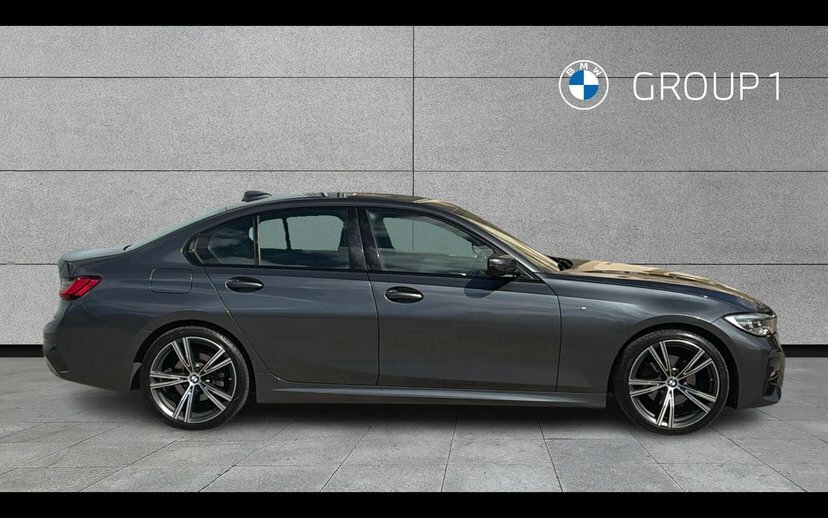 BMW 3 Series 320I M Sport Saloon RJ22URE Grey #3