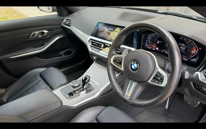 BMW 3 Series 320I M Sport Saloon RJ22URE Grey #6