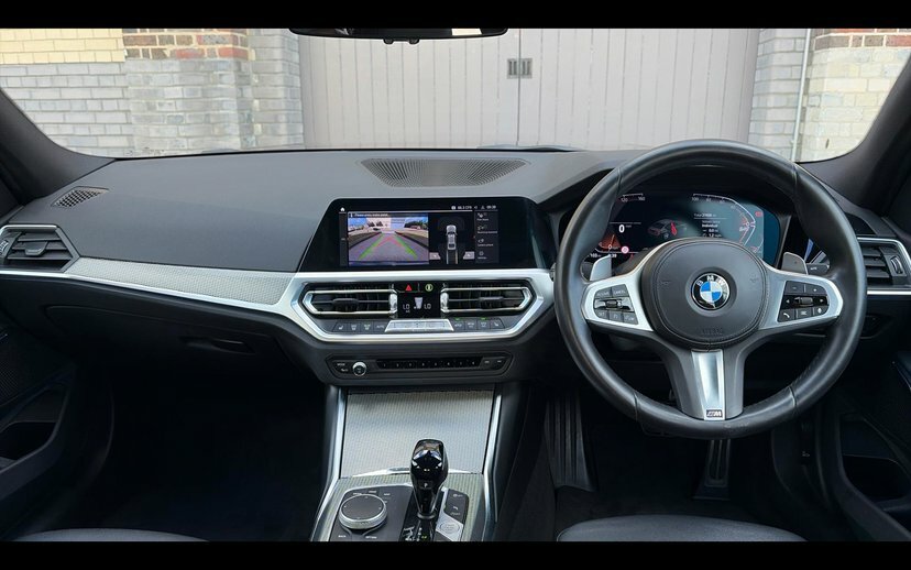 BMW 3 Series 320I M Sport Saloon RJ22URE Grey #4