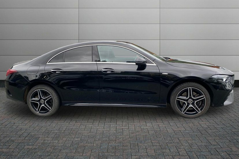 Mercedes-Benz CLA Class 1.3 Cla250e 15.6Kwh Amg Line Executive Coupe KR25UDX Black #3