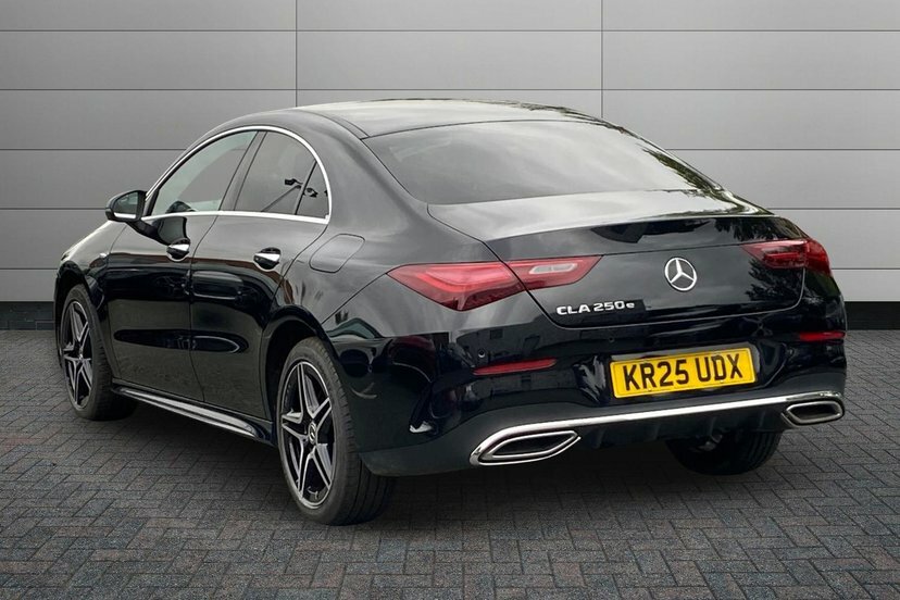 Mercedes-Benz CLA Class 1.3 Cla250e 15.6Kwh Amg Line Executive Coupe KR25UDX Black #2
