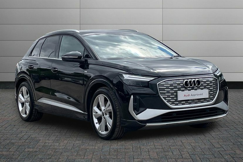 Audi Q4 E Tron 40 S Line Suv 82Kwh 204 Ps Black