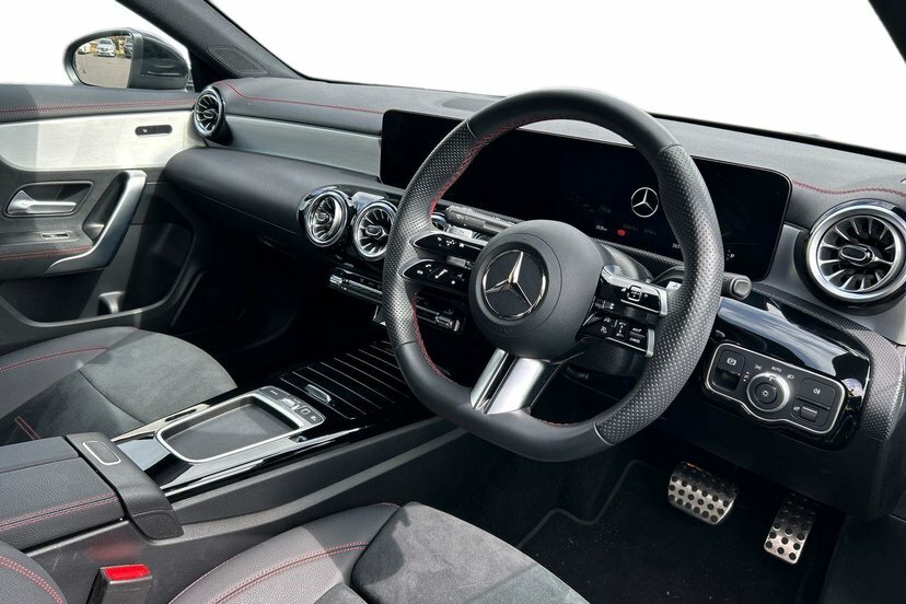 Mercedes-Benz CLA Class 1.3 Cla200h Mhev Amg Line Executive Coupe Pe KO25YKE Black #5