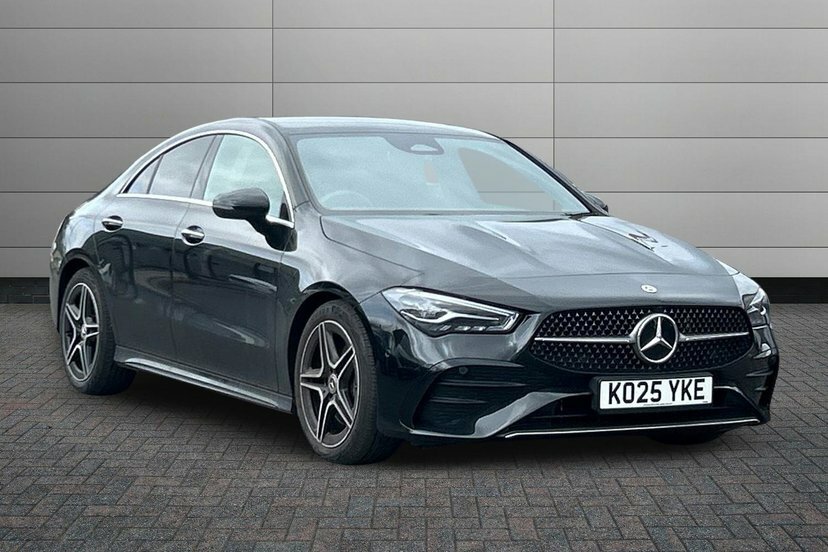 Mercedes-Benz CLA Class 1.3 Cla200h Mhev Amg Line Executive Coupe Pe Black