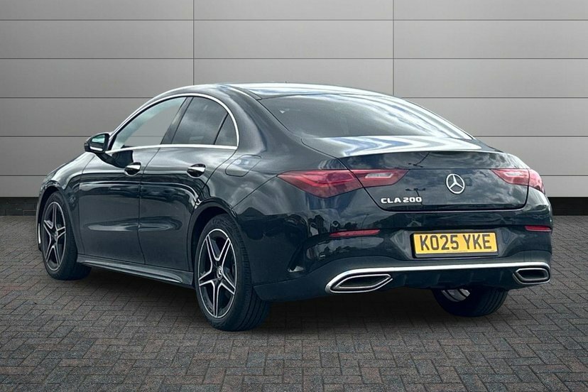 Mercedes-Benz CLA Class 1.3 Cla200h Mhev Amg Line Executive Coupe Pe KO25YKE Black #2