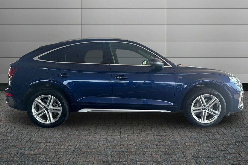 Audi Q5 2.0 Tdi 40 S Line Sportback S Tronic Qu YS71HBJ Blue #4
