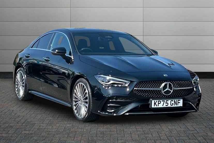 Mercedes-Benz CLA Class 1.3 Cla200h Mhev Amg Line Premium Coupe Petr Black