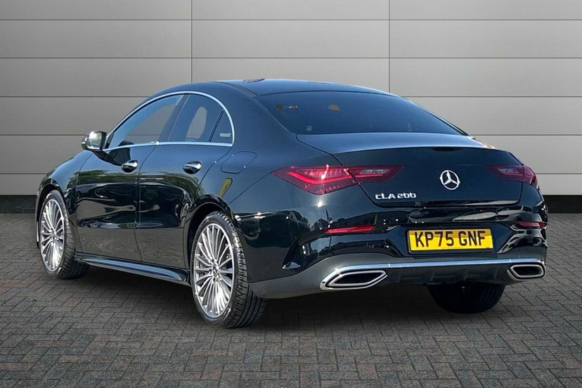 Mercedes-Benz CLA Class 1.3 Cla200h Mhev Amg Line Premium Coupe Petr KP75GNF Black #2